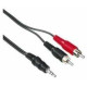 PERFEO (J2001) JACK 3.5 мм - 2XRCA 1 м