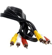 SMARTBUY (KA235-100) 3XRCA (M) - 3XRCA (M) 5M в пакете