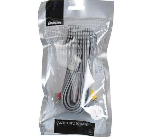 SMARTBUY (KA233) 3XRCA (M) - 3XRCA (M) 3M в пакете (5)