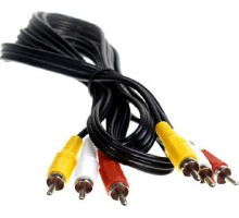 SMARTBUY (KA233) 3XRCA (M) - 3XRCA (M) 3M в пакете (5)