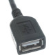 PERFEO (U4202) USB2.0 A розетка - MICRO USB вилка (OTG) 0.2 м