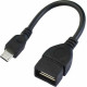 PERFEO (U4202) USB2.0 A розетка - MICRO USB вилка (OTG) 0.2 м