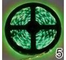 ECOLA P2LG05ESB 4,8W/m 12V IP20 8mm на катушке 5м зеленая