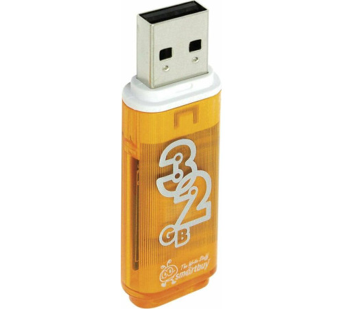 SMARTBUY (SB32GBGS-Or) 32GB GLOSSY SERIES ORANGE