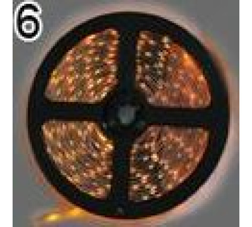ECOLA S2LY05ESB 4,8W/m 12V IP20 8mm желтая 5м