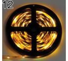 ECOLA S2LY07ESB 7,2W/m 12V IP20 10mm желтая 5м