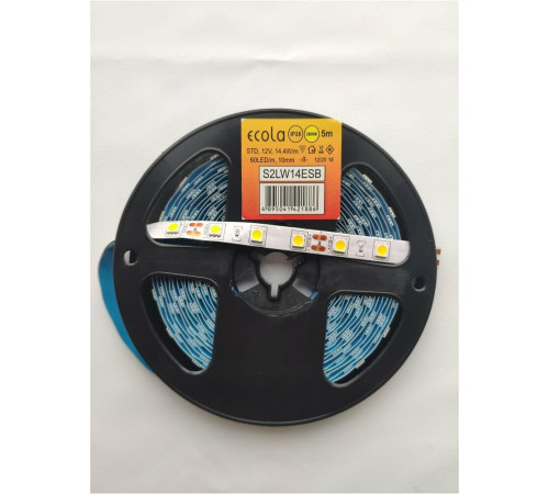 ECOLA S2LW14ESB 14.4W/m 12V IP20 10mm 2800K 5м