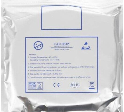 ECOLA P2LM14ESB 14.4W/M 12V IP20 10MM 60LED/M RGB разноцветная