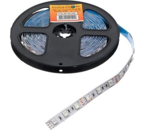 ECOLA P2LM14ESB 14.4W/M 12V IP20 10MM 60LED/M RGB разноцветная