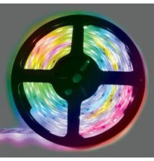 ECOLA P5LM07ESB 7, 2W/M 12V IP65 10MM 30LED/M RGB разноцветная