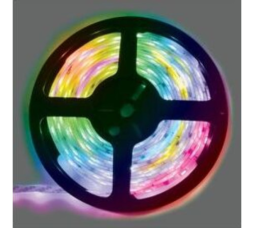 ECOLA P5LM07ESB 7, 2W/M 12V IP65 10MM 30LED/M RGB разноцветная