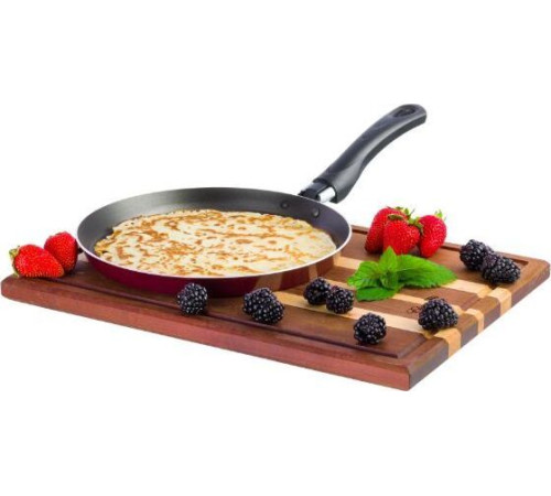 КАЛИТВА 6662214 Промо блинница 22см. бордо