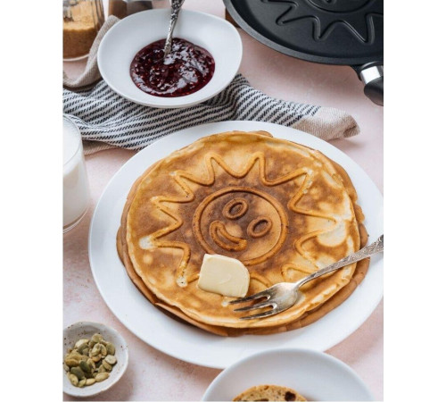 НЕВА МЕТАЛЛ ПОСУДА 6224Сл (Солнце) блинная д.24