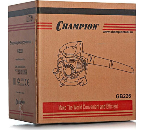 инструмент CHAMPION GB226 Воздуходувка бензиновая