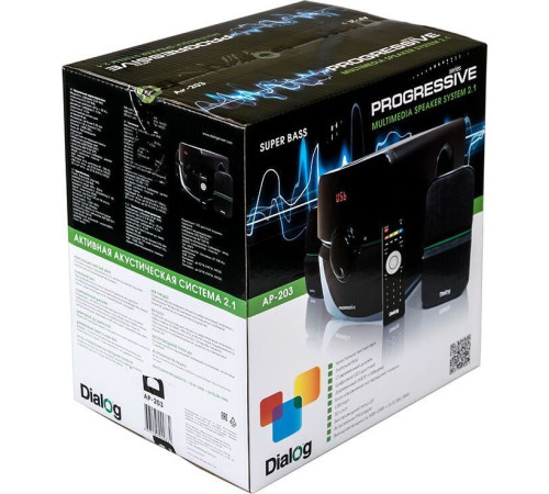 DIALOG AP-203 Progressive черный