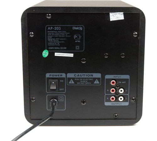 DIALOG AP-203 Progressive черный