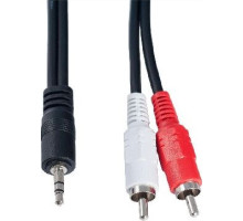 PERFEO (J2005) JACK 3.5 мм вилка - 2XRCA вилка 5 м