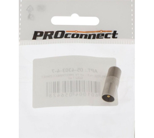 PROCONNECT (05-4303-4) антенный гнездо F - штекер TV