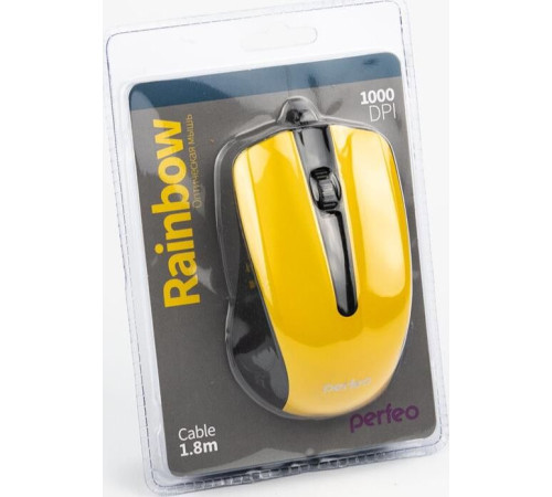 PERFEO (PF-3443) RAINBOW черный/желтый