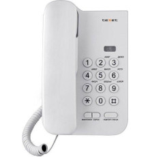 Телефон проводной TEXET TX-212 Light Gray