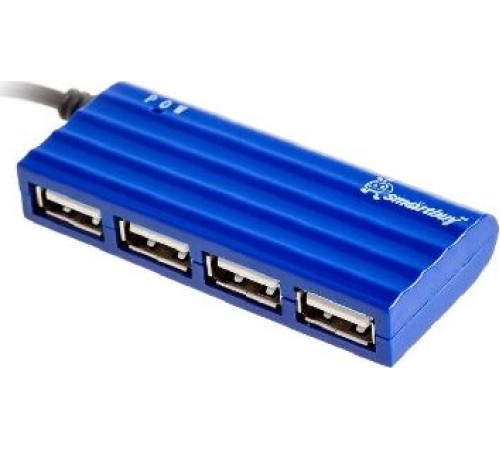SMARTBUY (SBHA-6810-B) 4 порта синий