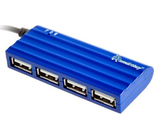SMARTBUY (SBHA-6810-B) 4 порта синий