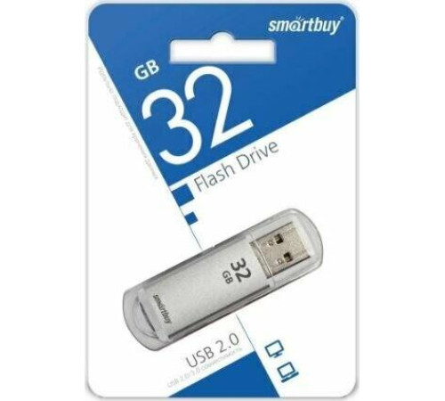 SMARTBUY (SB32GBVC-S) 32GB V-CUT SILVER
