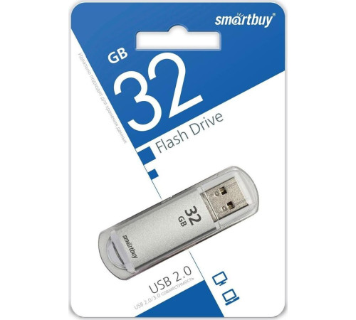 SMARTBUY (SB32GBVC-S) 32GB V-CUT SILVER