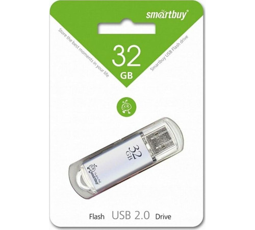 SMARTBUY (SB32GBVC-S) 32GB V-CUT SILVER
