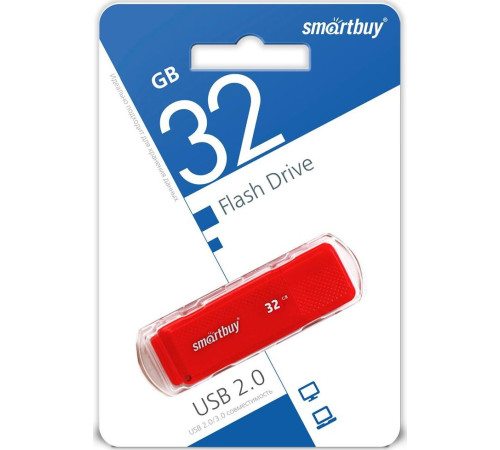 SMARTBUY (SB32GBDK-R) 32GB DOCK RED