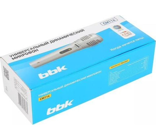 BBK CM-114 серебро