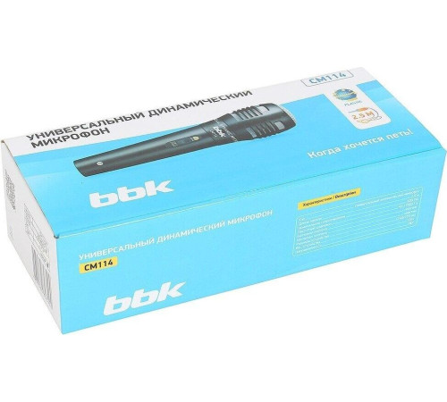 BBK CM-114 черный