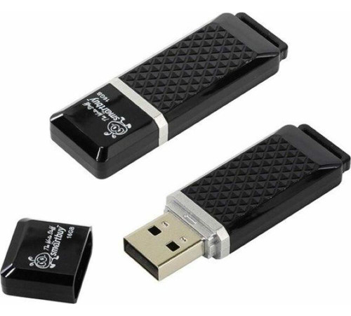 SMARTBUY (SB16GBQZ-K) 16GB QUARTZ SERIES BLACK