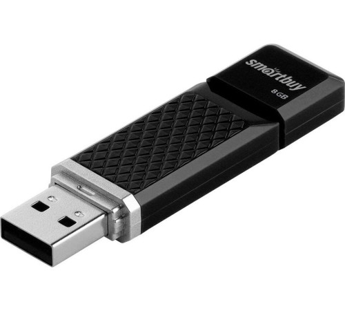 SMARTBUY (SB8GBQZ-K) 8GB QUARTZ SERIES BLACK