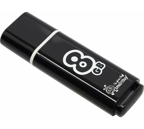 SMARTBUY (SB8GBGS-K) 8GB GLOSSY SERIES BLACK