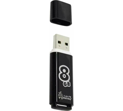 SMARTBUY (SB8GBGS-K) 8GB GLOSSY SERIES BLACK