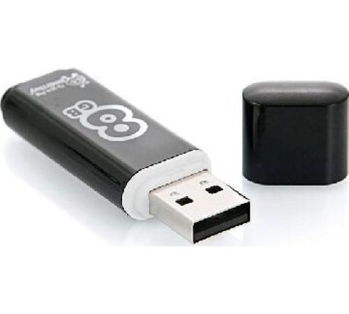 SMARTBUY (SB8GBGS-K) 8GB GLOSSY SERIES BLACK