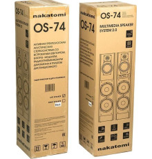 Акустика 2.0 NAKATOMI OS-74 черный