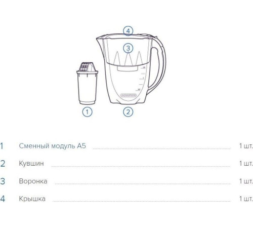 АКВАФОР ПРЕСТИЖ A5 черный