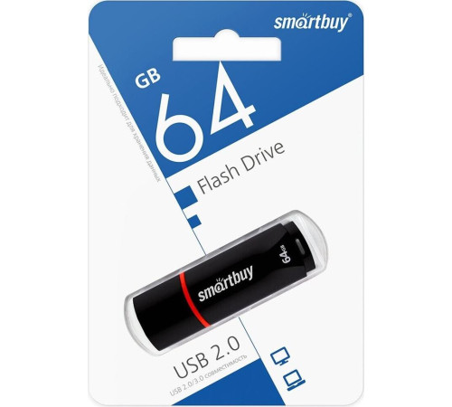 SMARTBUY (SB64GBCRW-K) 64GB CROWN BLACK