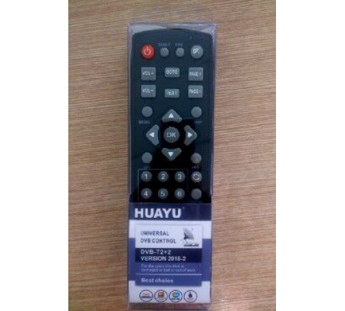 ZOLAN (DVB-T2+2) HUAYU пульт ДУ для ресиверов - универсальный