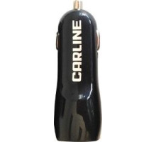 CARLINE (ch-2ub) адаптер 2хUSB, черный
