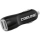 CARLINE (ch-2ub) адаптер 2хUSB, черный