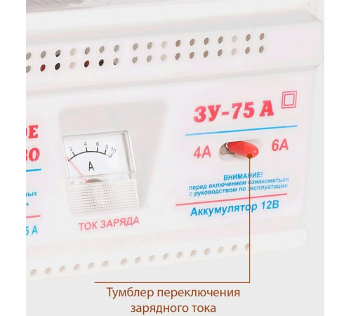 AZARD (ЗАРЯД003) ЗУ-75А трансформаторное