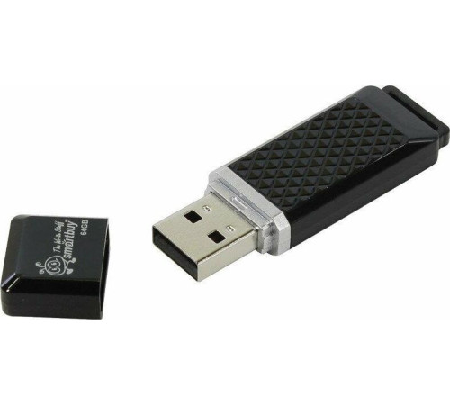 SMARTBUY (SB64GBQZ-K) 64GB QUARTZ SERIES BLACK