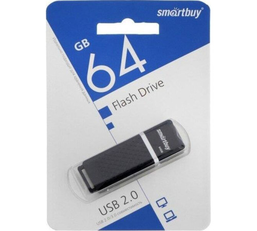 SMARTBUY (SB64GBQZ-K) 64GB QUARTZ SERIES BLACK