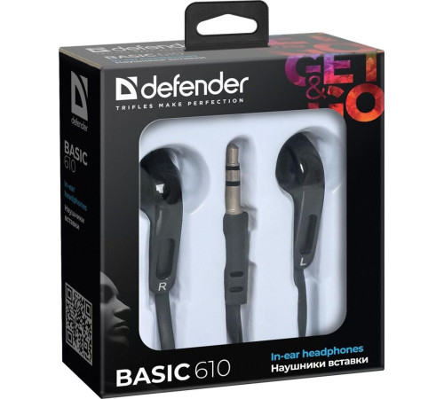 DEFENDER (63610) BASIC-610 черный