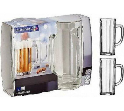 LUMINARC ГАМБУРГ наб. кружек для пива 2 шт 330 мл (H5126)