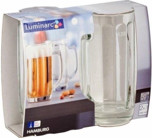 LUMINARC ГАМБУРГ наб. кружек для пива 2 шт 330 мл (H5126)