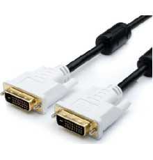 ATCOM (АТ9148) Dvi-Dvi 2 ferite черный 24/24pin пакет 24+1(DVI-D) - 3,0 м